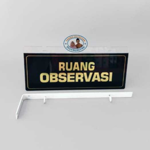 

Akrilik Papan Tanda Ruang Observasi | Akrilik Gantung Nama Ruang Rumah Sakit Klinik Puskesmas