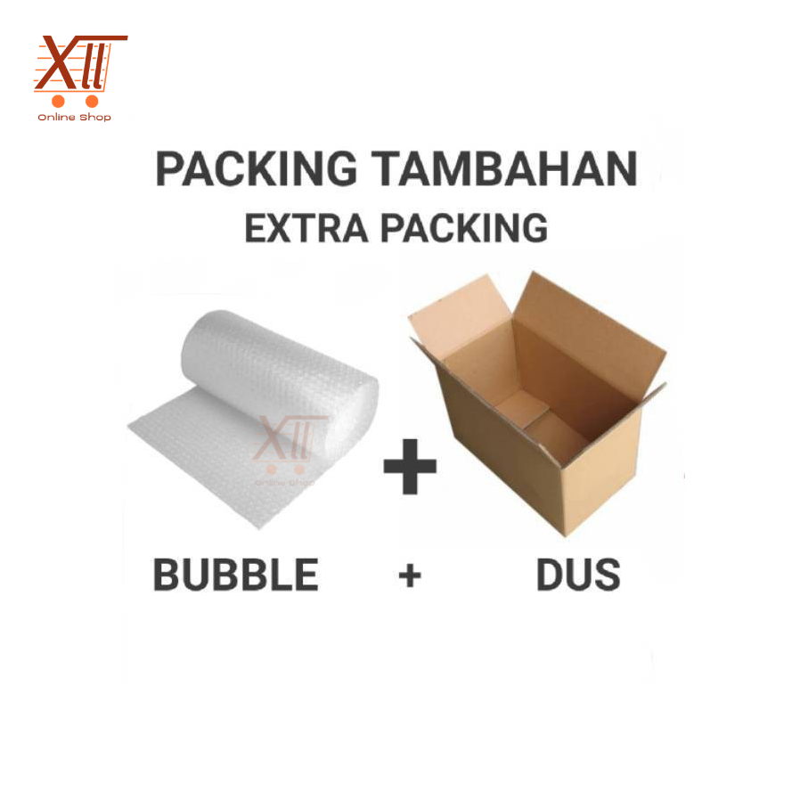 

EXTRA PACKiNG Bubble + Dus + Bubble/ Wrap