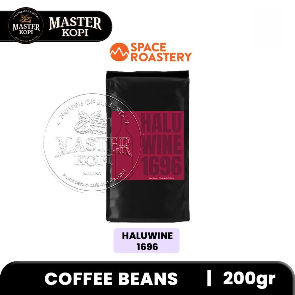 

Kopi Space Roastery Coffee Beans HaluWine 1696 Single Origin 200gr