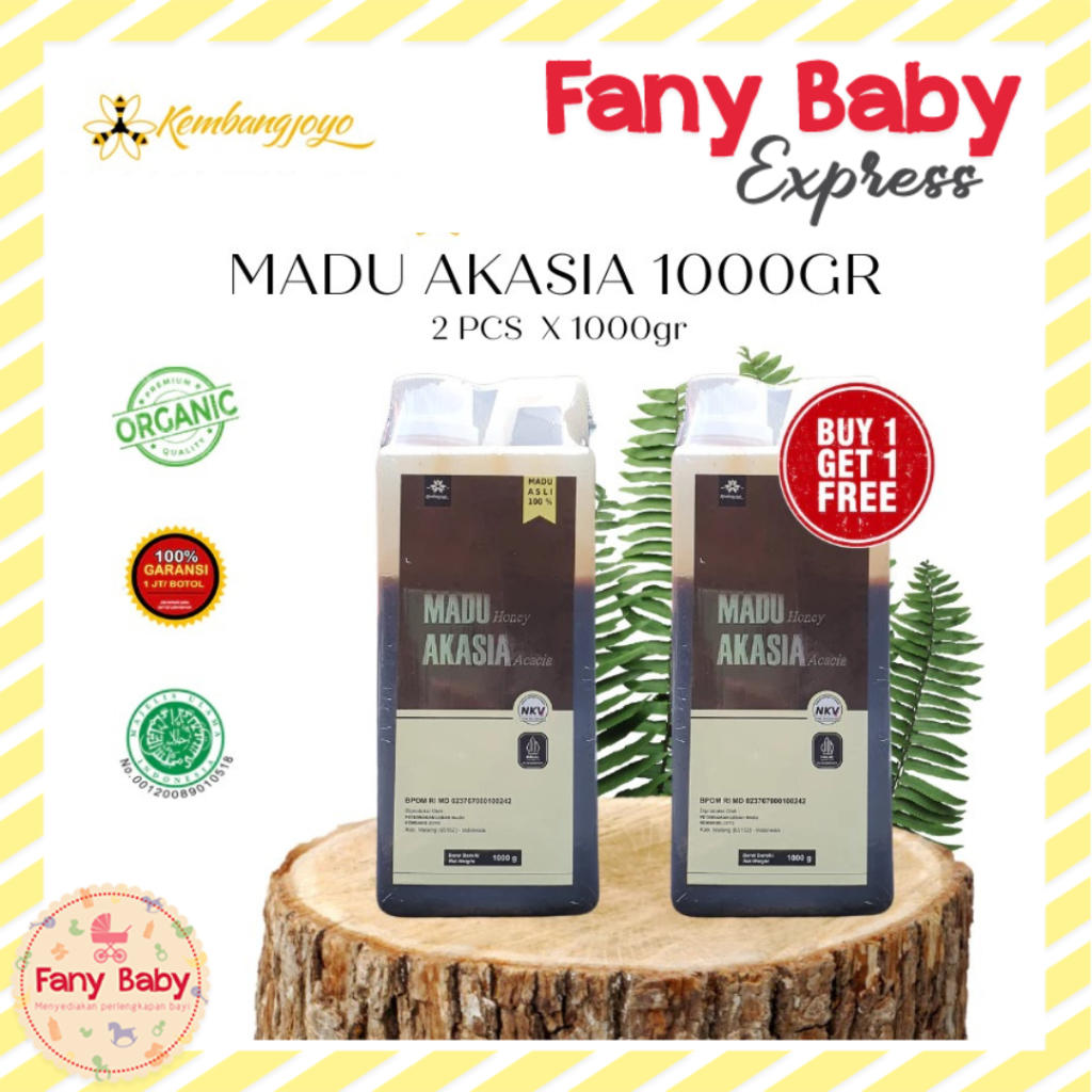 

[BUY 1 GET 1] KEMBANG JOYO MADU AKASIA 1000GR