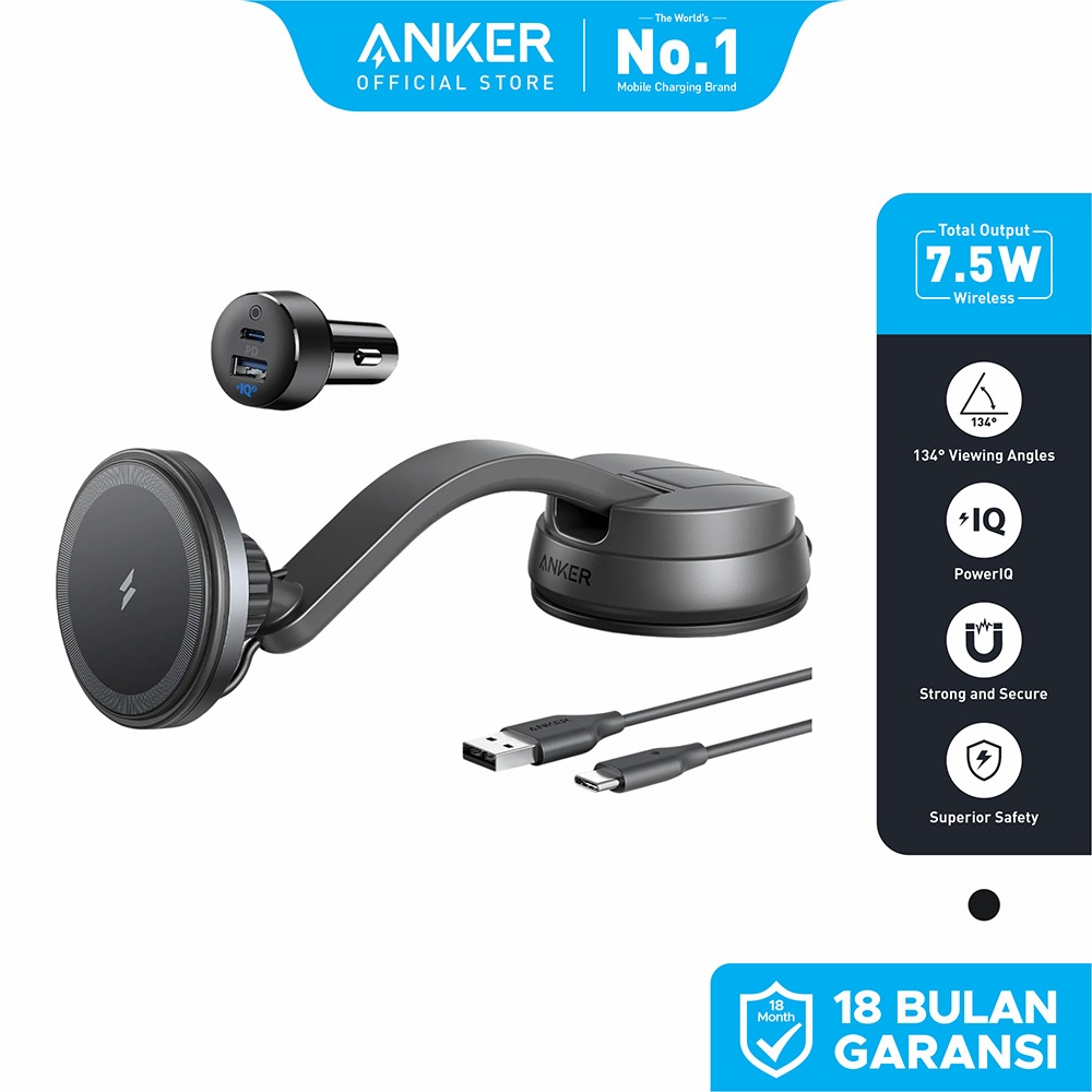 Anker Magnetic Wireless Charger (MagGo) - B2930