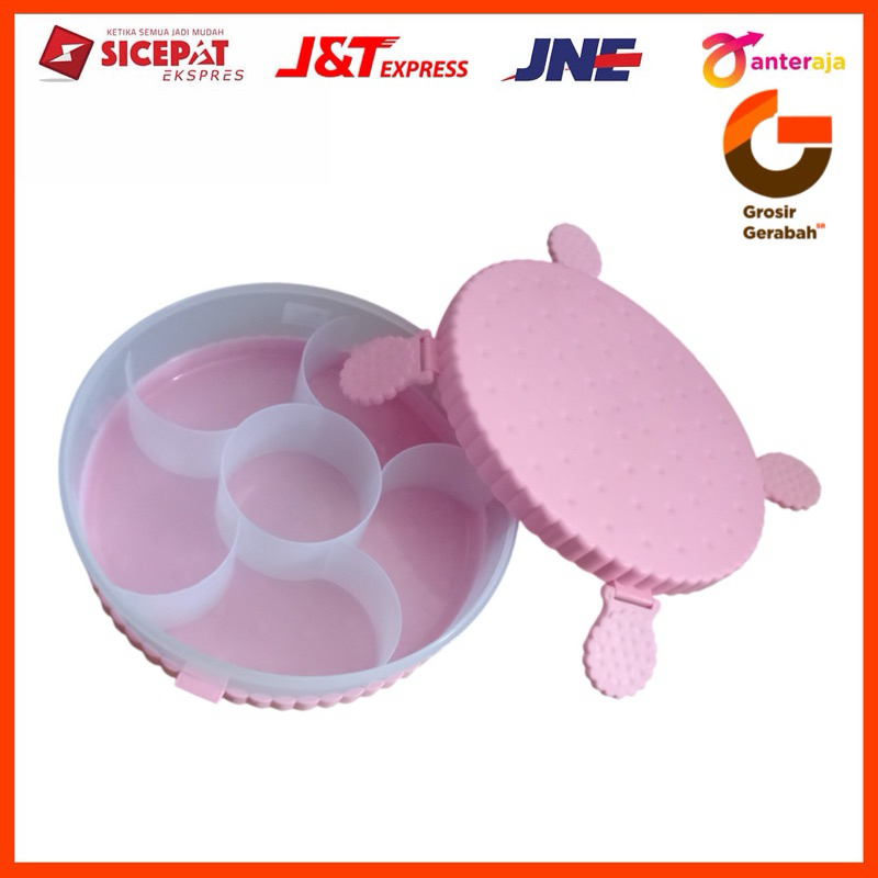 snack tray roma warna l toples set sekat candy jet 60434