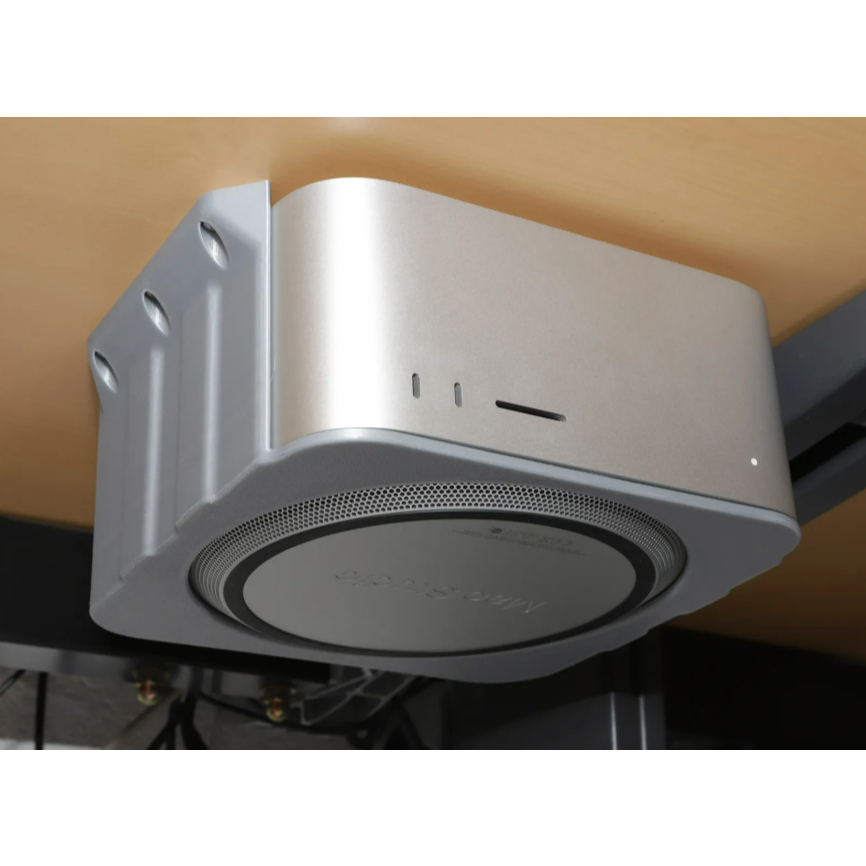 UnderDesk Mount MAC Studio M1 M2 Max Ultra Holder Aksesoris Dudukan Bawah Meja - F3D