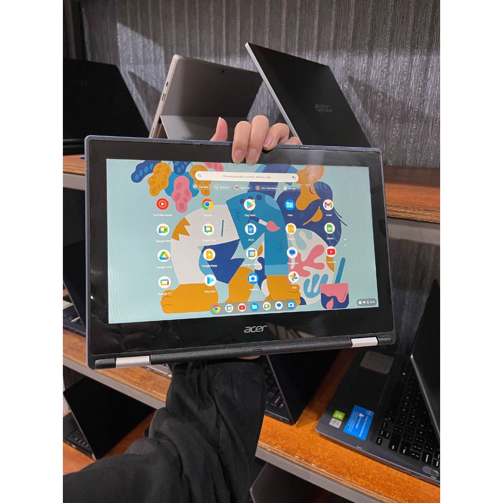 Acer Chromebook R11 (Touchscreen) Celeron-N3060 Ram 4/32Gb, Blue BERGARANSI