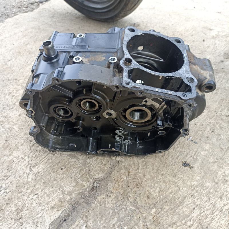 paper lengkap set crankcase Kawasaki Ninja 250rr mono SL 2015 plat B putih