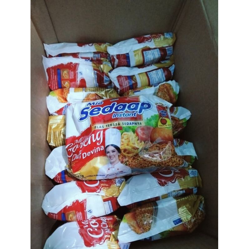 

mie sedaap goreng chef Devina 5 bungkus