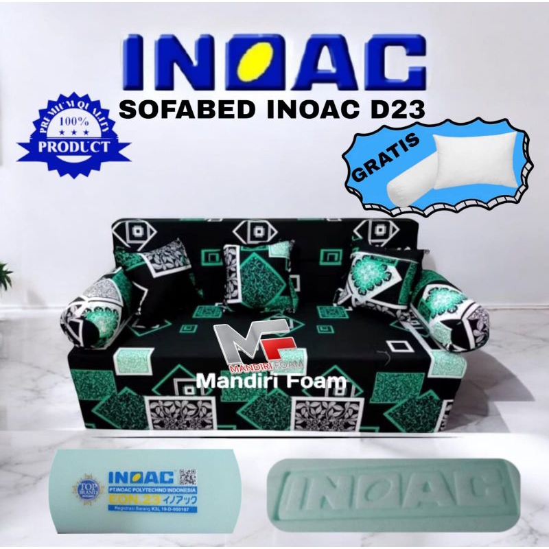 Sofabed Inoac D23 Tebal 20 Garansi 10 Tahun Sofa Bed Inoac  Sofa bed 160,180,145,120