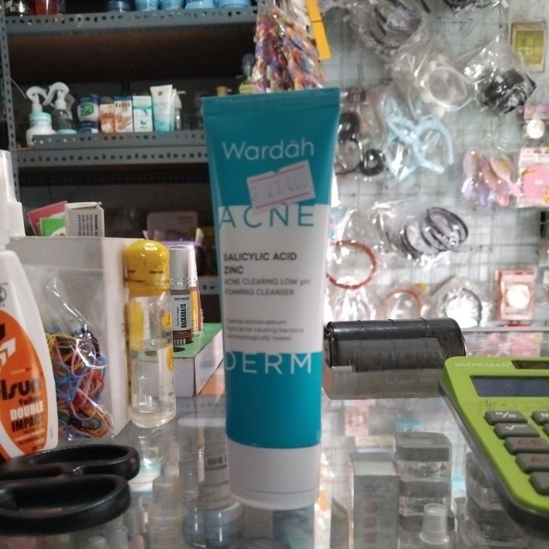 WARDAH ACNEDERM PURE FOAMING 50ML SABUN CUCI MUKA