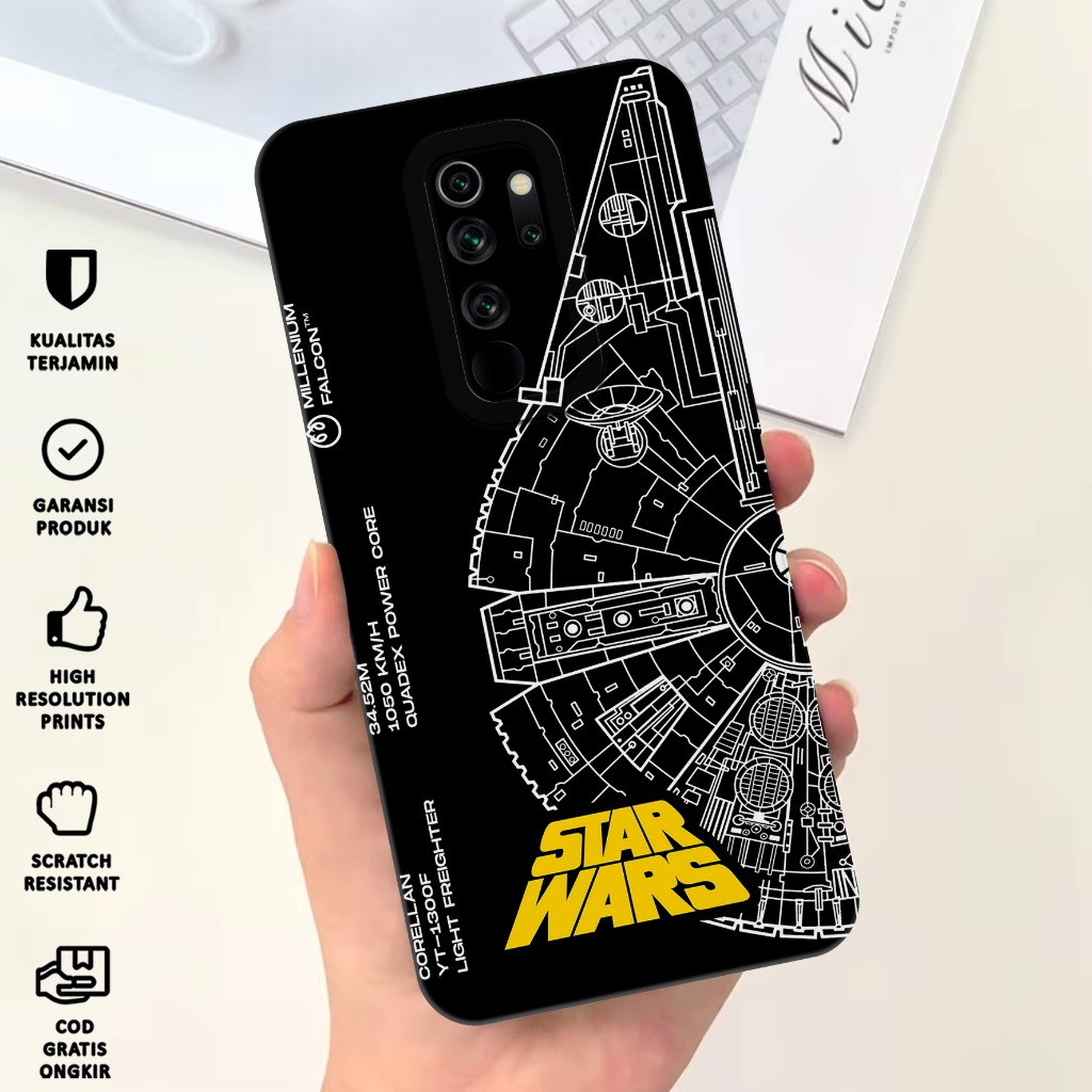 Case Xiaomi Redmi Note 8 PRO - Softcase Xiaomi Redmi Note 8 Pro Motif Starwars - Casing Hp Xiaomi Re