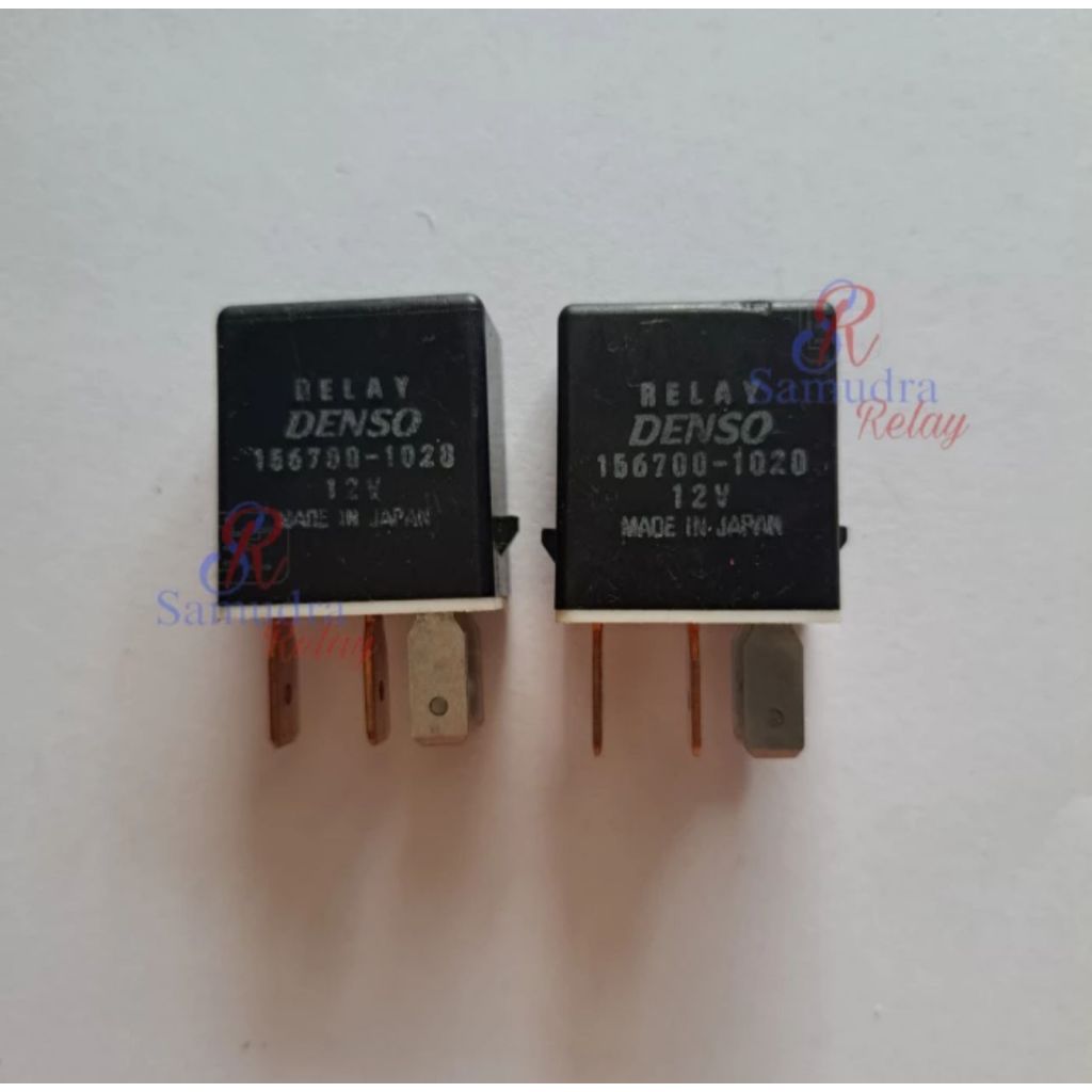 Relay Denso Hitam 156700-1020 kaki 4 Japan (ORIAsli)