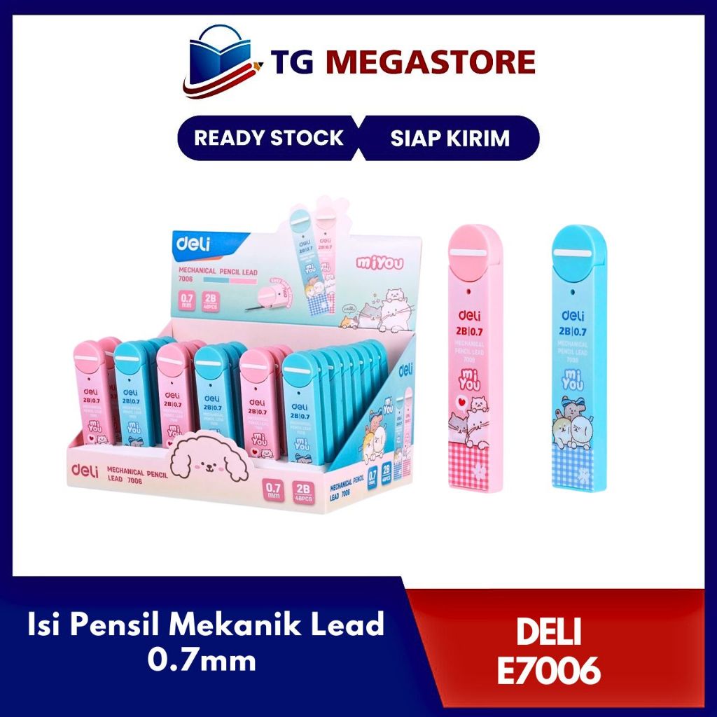 

Isi Pensil DELI Mekanik Lead 0.7mm - E7006