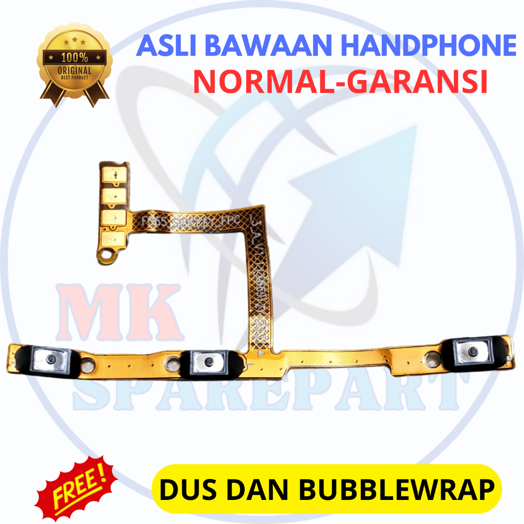 flexible on off volume hp infinix hot 30i - asli original copotan cabutan bawaan
