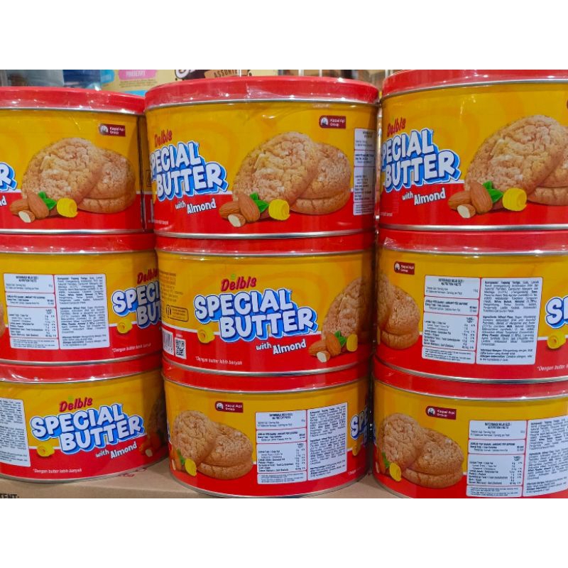 

WAFER DELBIS TIN SPECIAL BUTTER ALMOND