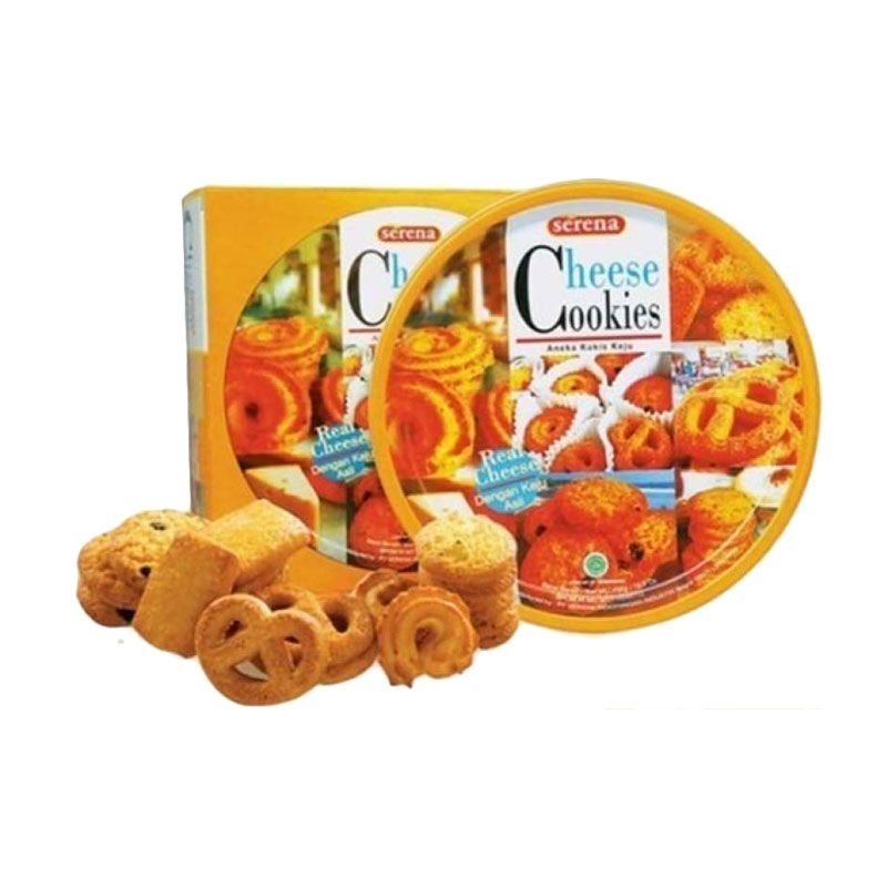

Serena Cheese Cookies 454 gr / biskuit wafer serena cheese cookies