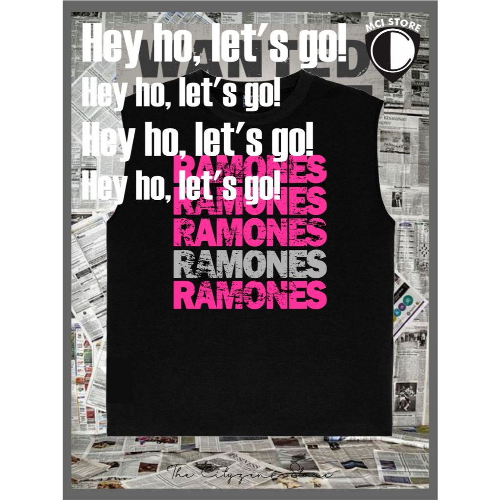 Singlet Ramones Eps. 4 Pria/Wanita