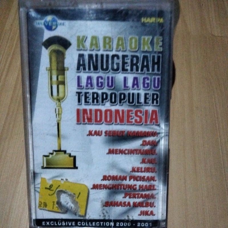 kaset pita full box original"ANUGRAH LAGU LAGU TERPOPULER INDONESIA"