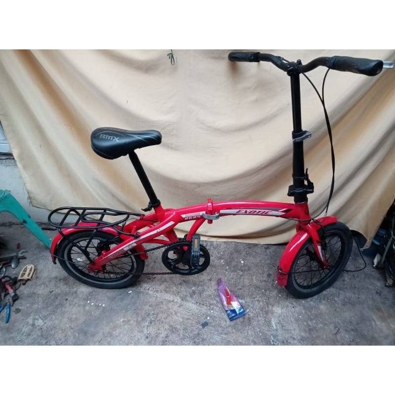 sepeda lipat exotic 16" second