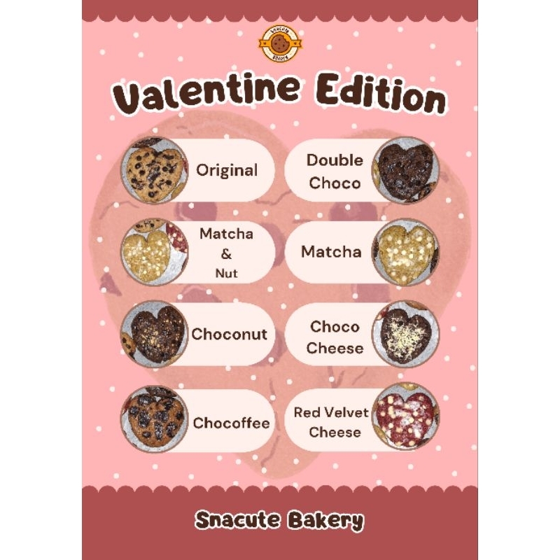 

Soft Cookies VALENTINE EDITION / Hampers Valentine FREE UCAPAN