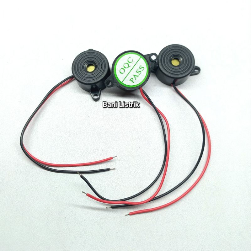 Buzzer Aktif Speaker Buser Alarm Buzzer Piezo Alarm DC 3V-24V
