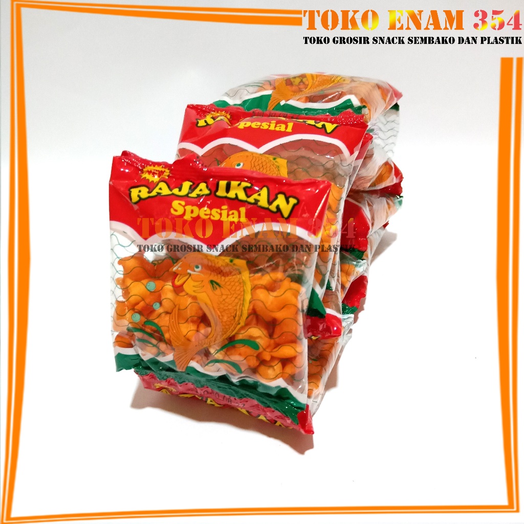 

Snack Raja Ikan 1 renceng isi 10 pcs x 14 gram