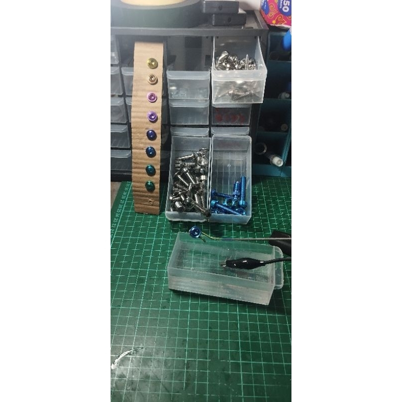 baut titanium/jasa ganti warna titanium