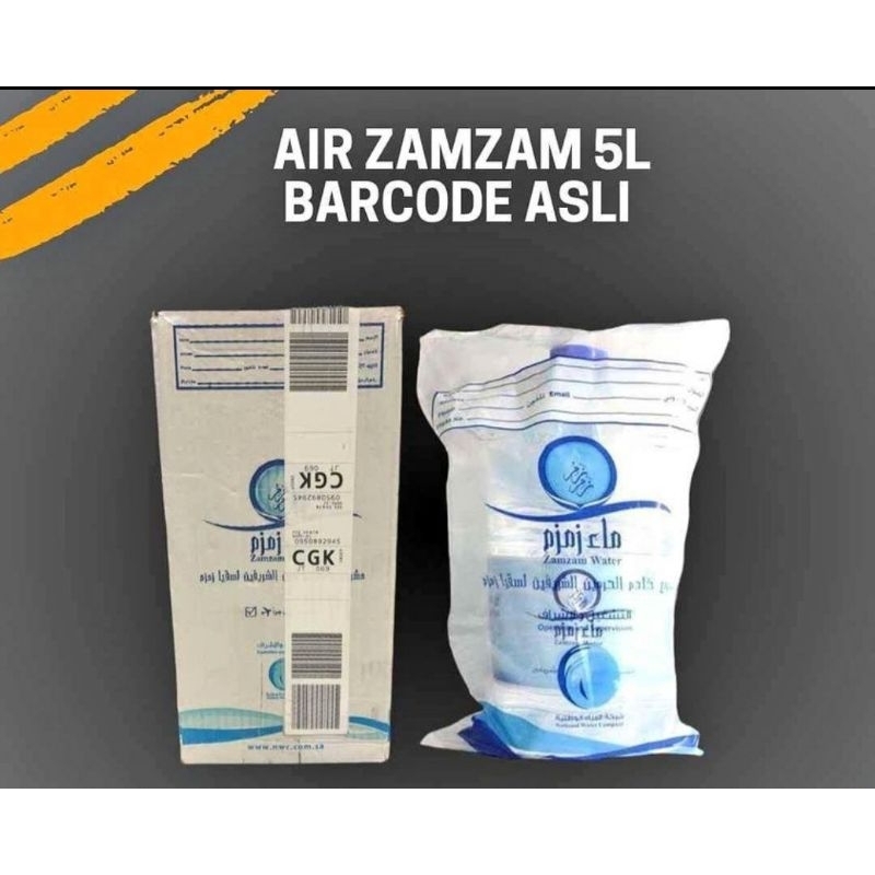 

Air Zam Zam Kemasan 5 Liter
