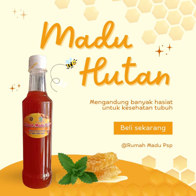 

Rumah Madu Psp - Madu Hutan/ Apis Dorsata 450 Gram