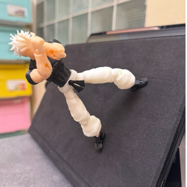 Gojo Satoru Shinjuku Arc Final Dummy13 Action Figure Sepatu Magnet Jujutsu Kaisen Full Artikulasi