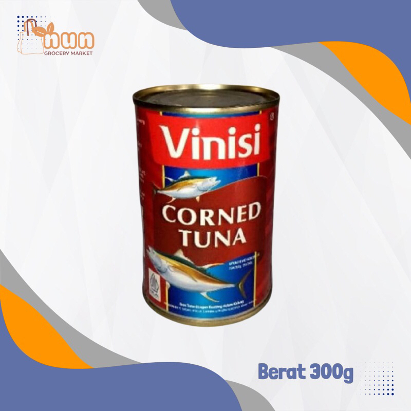 

VINISI CORNED TUNA 300g BAHAN OLAHAN MASAKAN