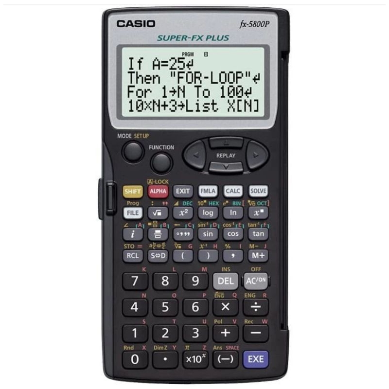 

CASIO FX-5800P Calculator Scientific / Kalkulator FX 5800 Original