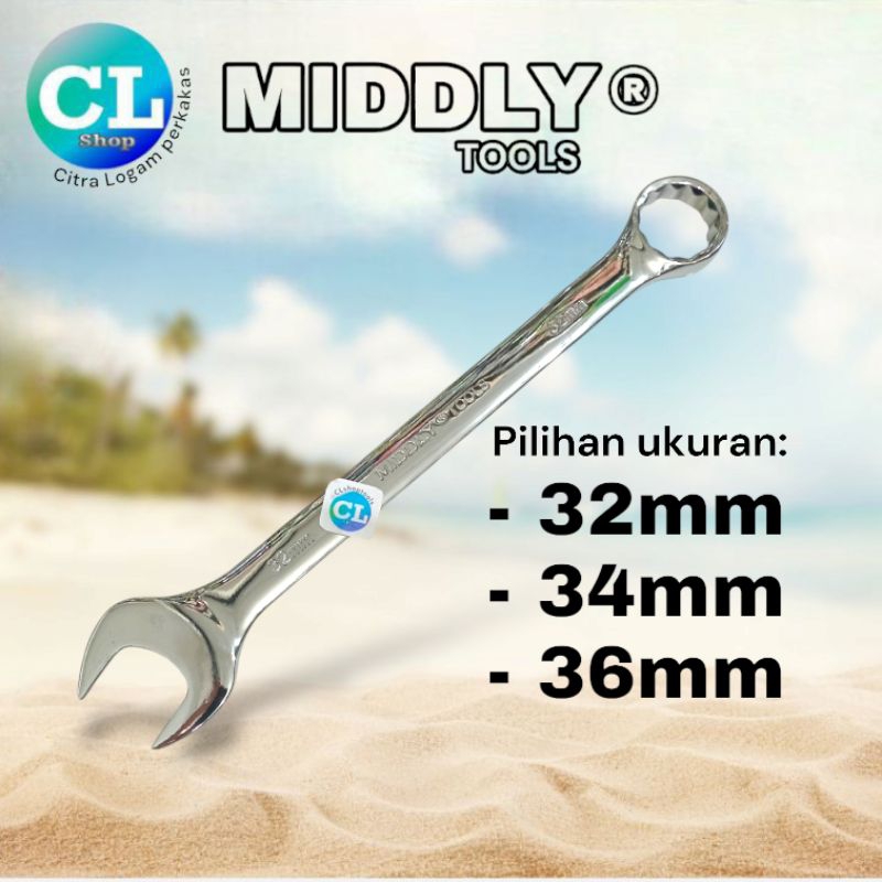 KUNCI RING PAS 32mm 34mm 36mm ringpas konci sock 32 34 36 mm sok crv vanadium metrix