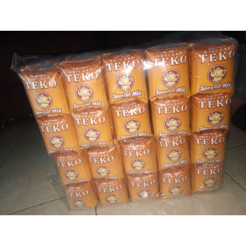

Kopi Gula Cap Teko Mix Gula - 20 Sachet