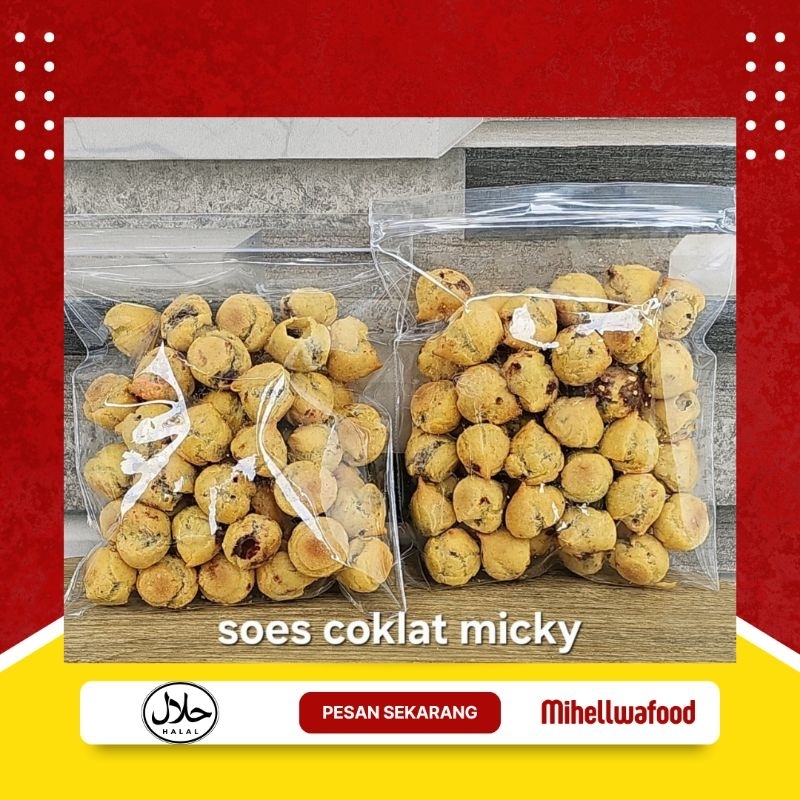 

Soes coklat 150 gram