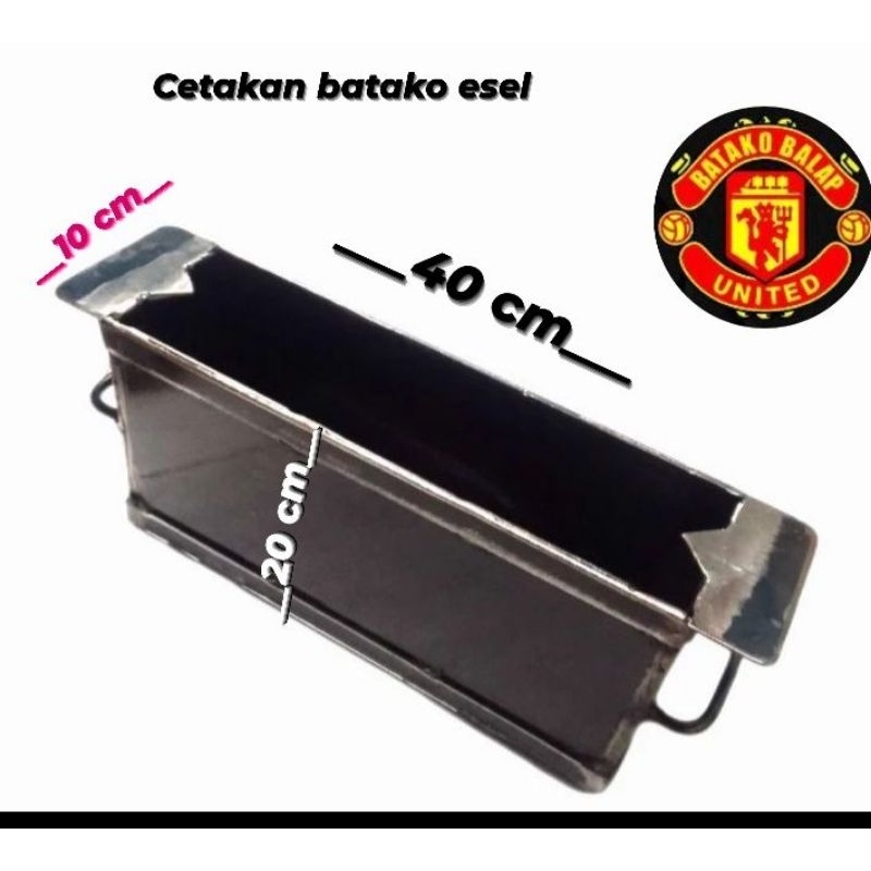 cetakan batako esel 40x20x10