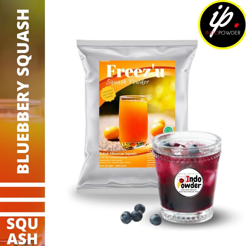 

SQUASH Bubuk Minuman BLUEBERRY 1Kg - Bubuk BLUEBERRY SQUASH 1Kg - BLUEBERRY SQUASH Bubuk 1kG