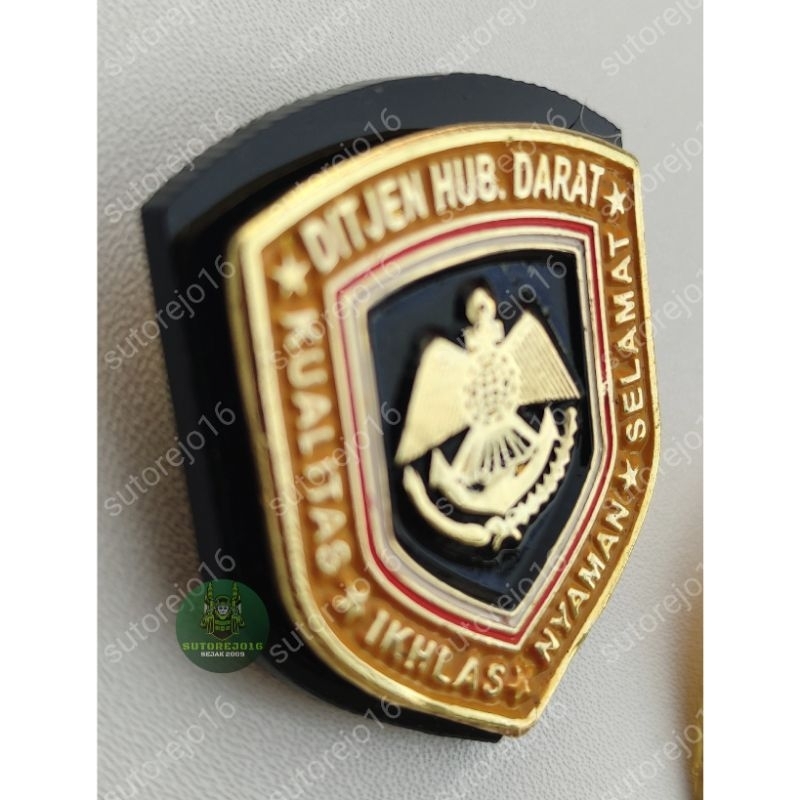 PIN EMBLEM DITJEN Hub Darat hubdat perhubungan darat Selamat Nyaman IKHLAS Ikhlaas hubungan darat