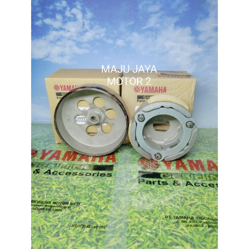 Mangkok ganda 54P plus kampas ganda assy yamaha mio j mio soul gt 115 mio gt 115 fino fi 115 x-ride 