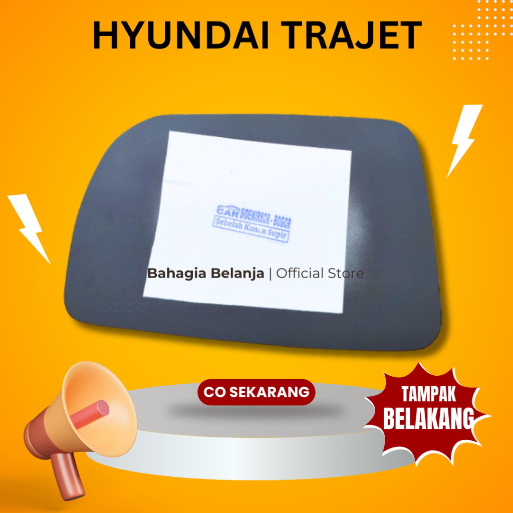 Kaca Spion Trajet Mirror Hyundai Trajet Kaca Spion Hyundai Trajet Kaca Saja Tanpa Frame Kaca Spion H