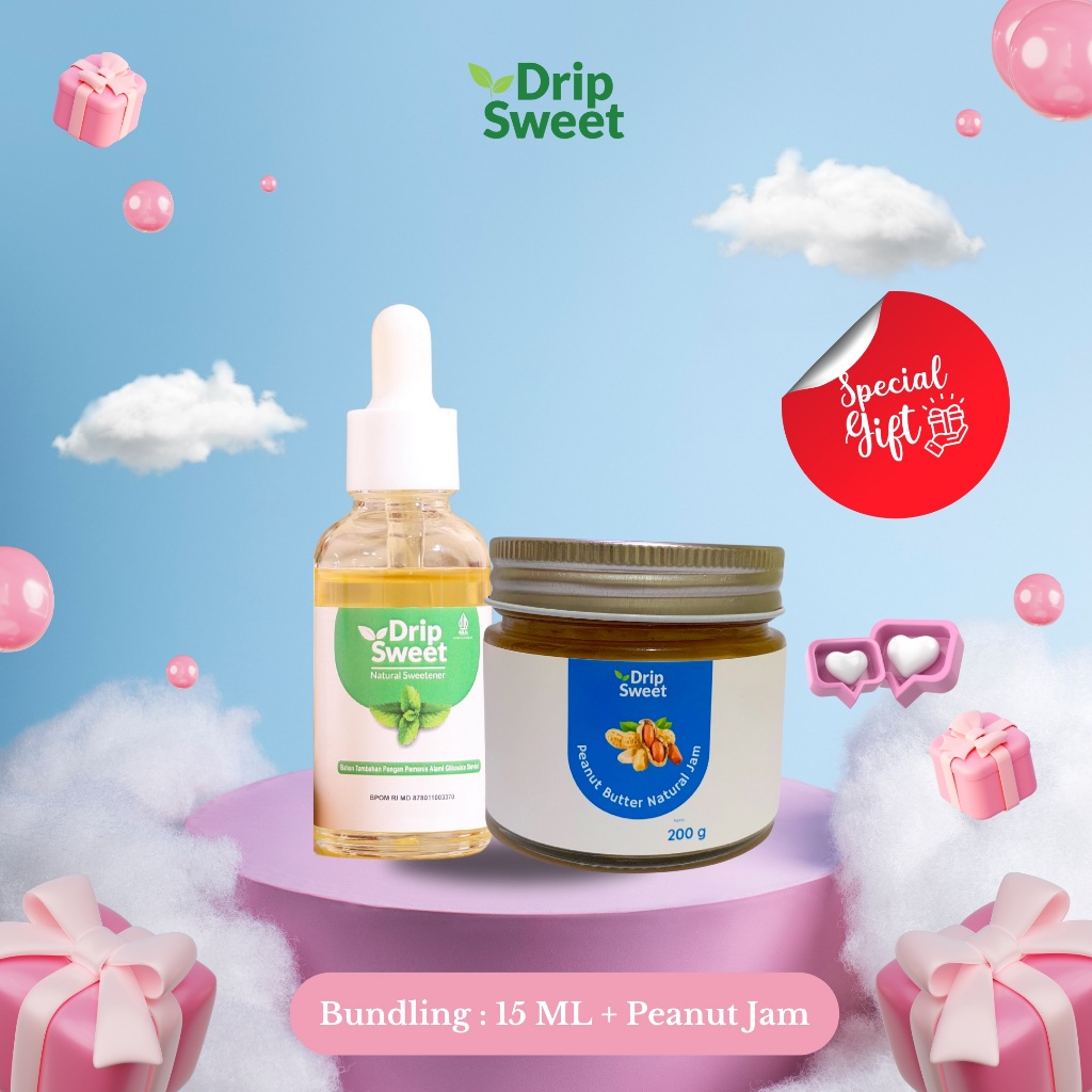 

SPECIAL GIFT VALENTINE 15ml + Peanut Jam 200gr
