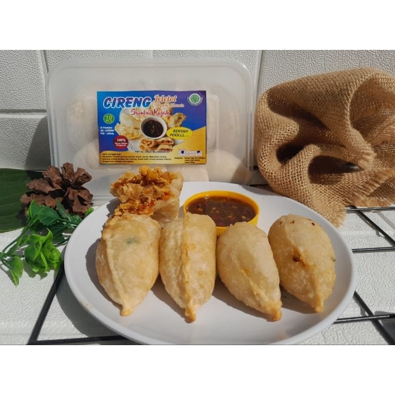 

cireng jamur pedas frozen cireng isi jamur pedas // cireng ayam pedas