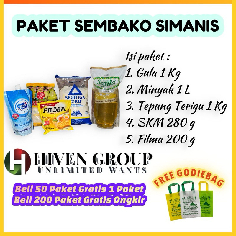 

Paket sembako Simanis