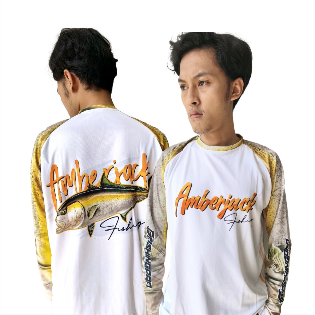 Jersey baju Mancing FishingPro Amberjack/AJ Part 157 | Bahan anti UV