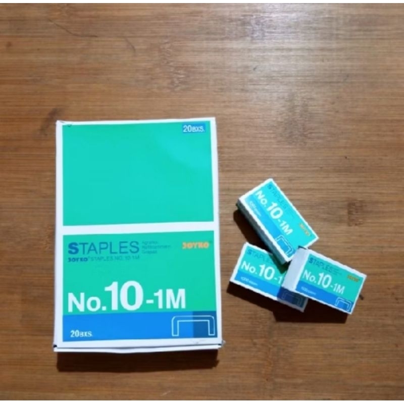 

isi Staples kecil joyko no.10 m / 1 pak kecil saja