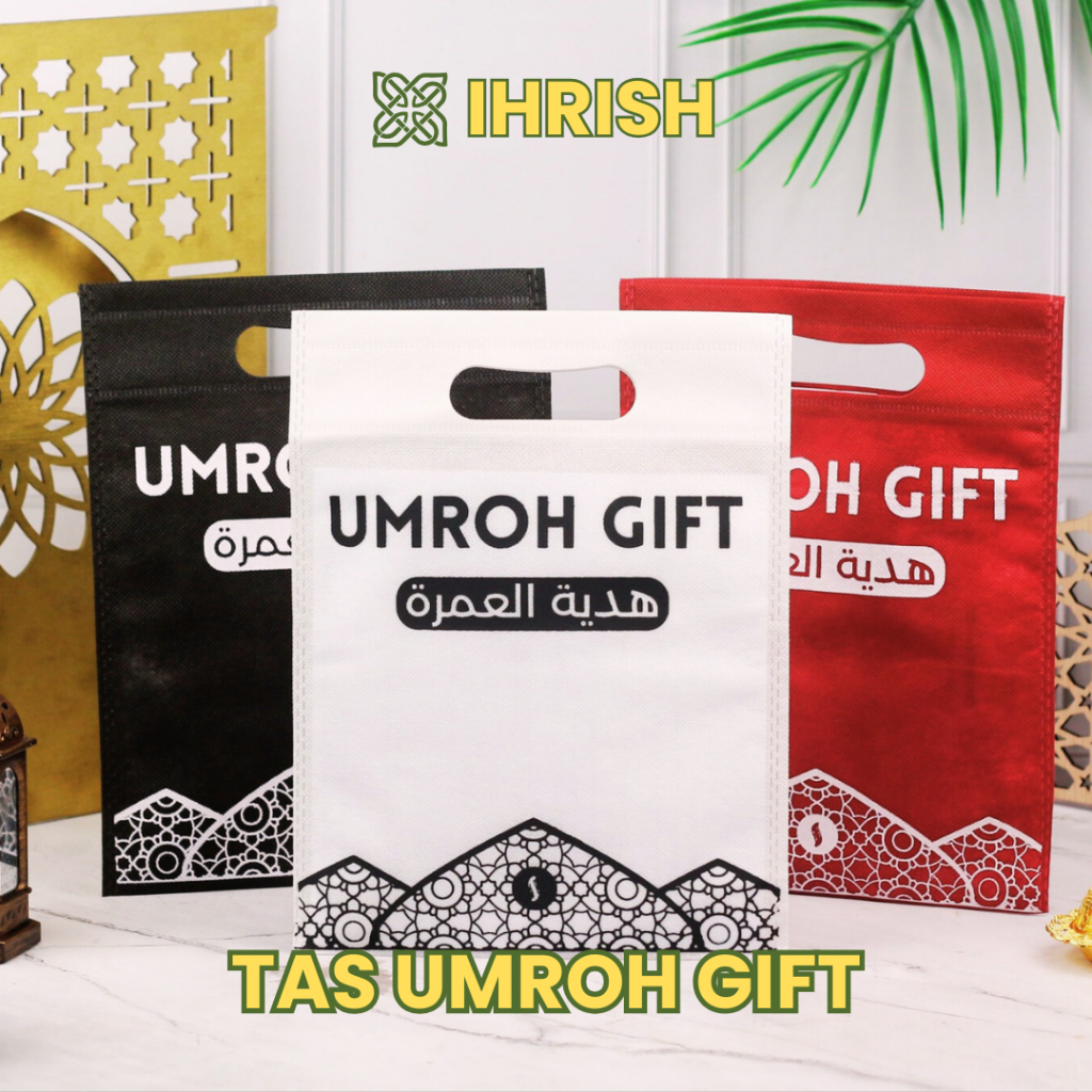 

IHRISH - Tas Oleh Oleh Haji dan Umroh | Tas Kecil Oleh Oleh Umroh | Hampers Umroh Unik | Gift Umroh