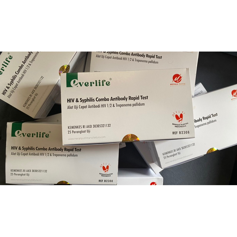 Everlife HIV SYPHILIS COMBO Exp 2026 kemenkes