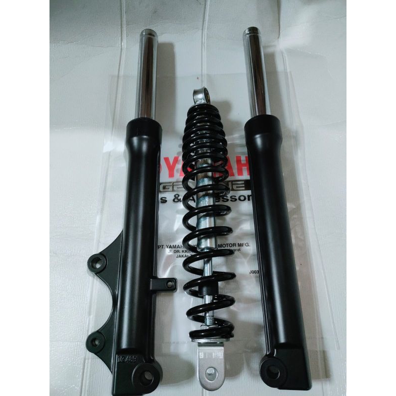 PAKETAN SHOCKBREAKER SHOK TABUNG DEPAN YAMAHA MIO SPORTY + SHOCK BELAKANG MIO MIO LAMA MIO SPORTI MI