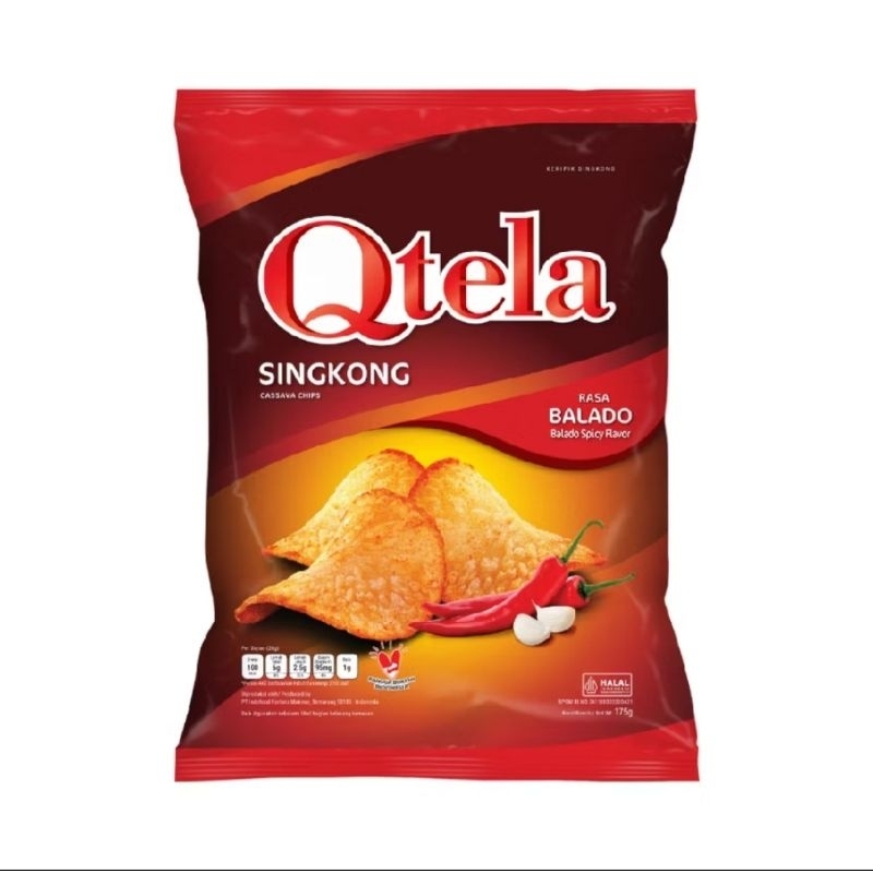 

Qtela Singkong Balado 175g