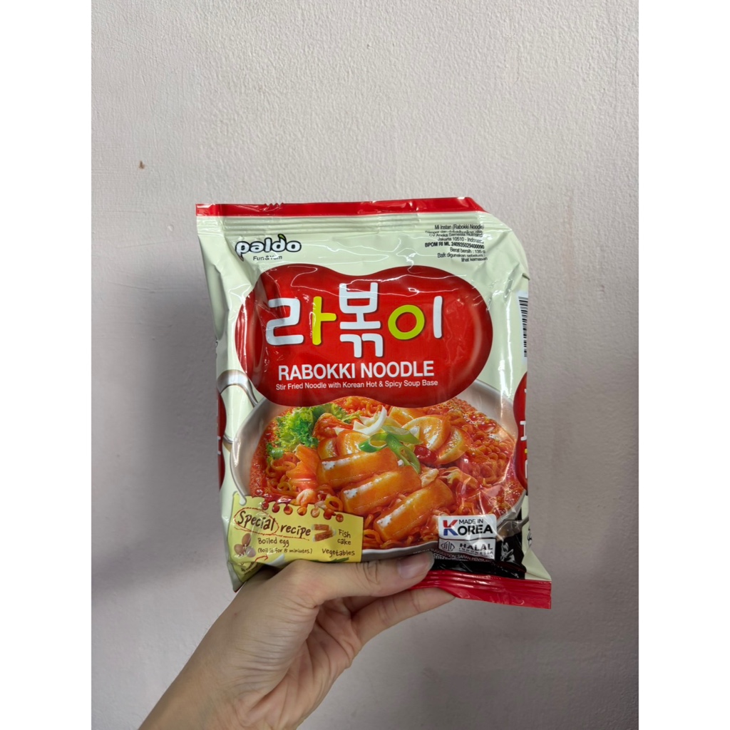 

PALDO RABOOKI NOODLE RAMEN KOREA MIE INSTANT