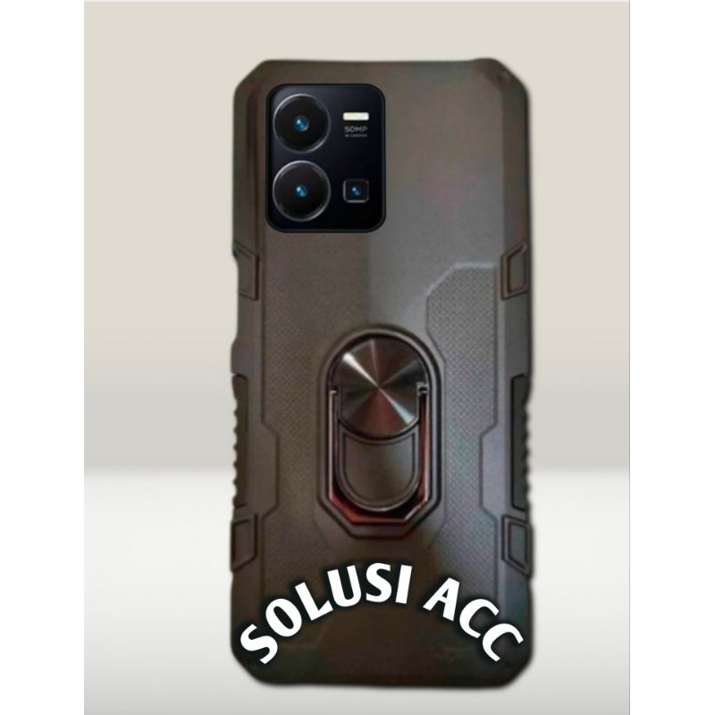 CASE VIVO Y35 ROBOT STANDING HARDCASE HIT RING EYE CASING HP VIVO Y35