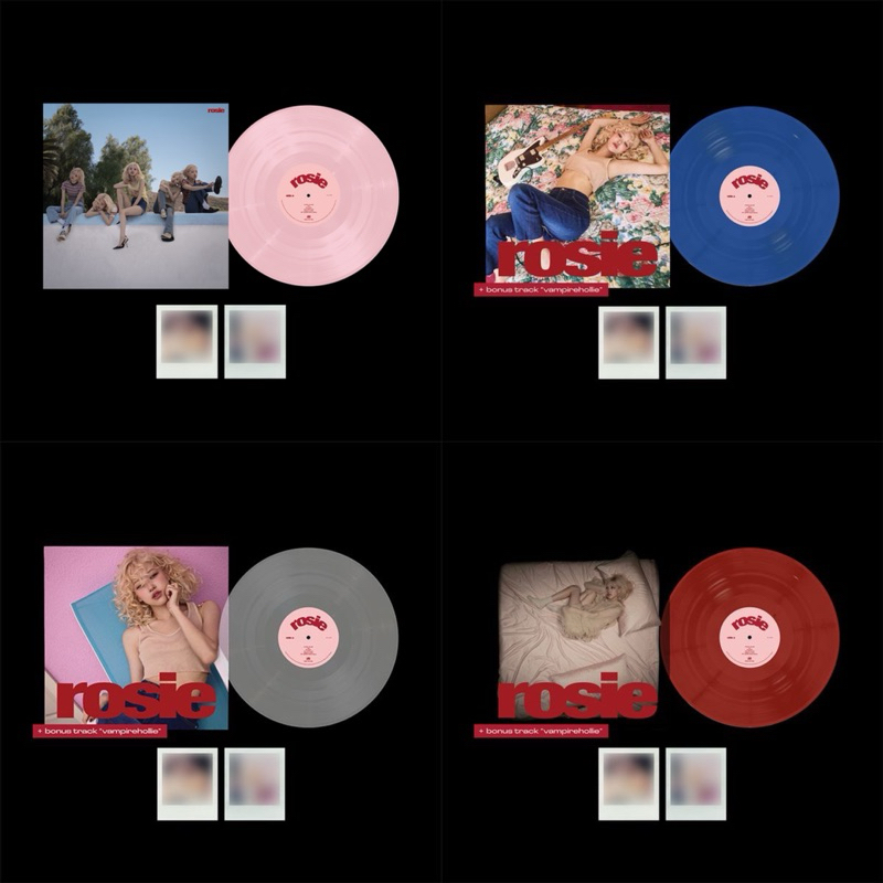 Blackpink Rose First Studio Album Rosie Vinyl Lp